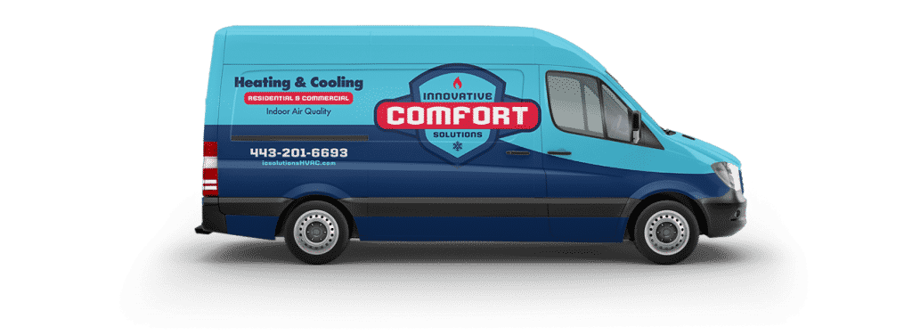 Innovative Comfort Solutions Fleet Van Wrap