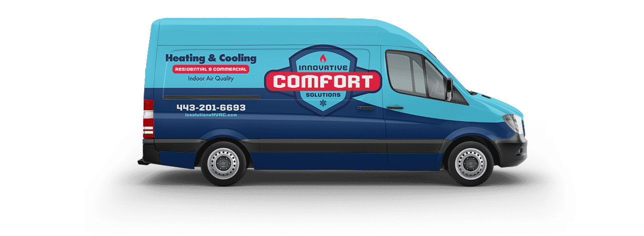 Innovative Comfort Solutions Fleet Van Wrap